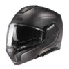 HJC I100 Flip Front Helmet Semi Flat - Titanium