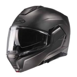 HJC I100 Flip Front Helmet Semi Flat - Titanium