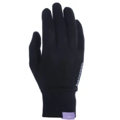 Oxford Silk Inner Gloves - Black