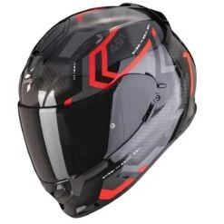 Scorpion Exo-491 Helmet Spin - Black Red