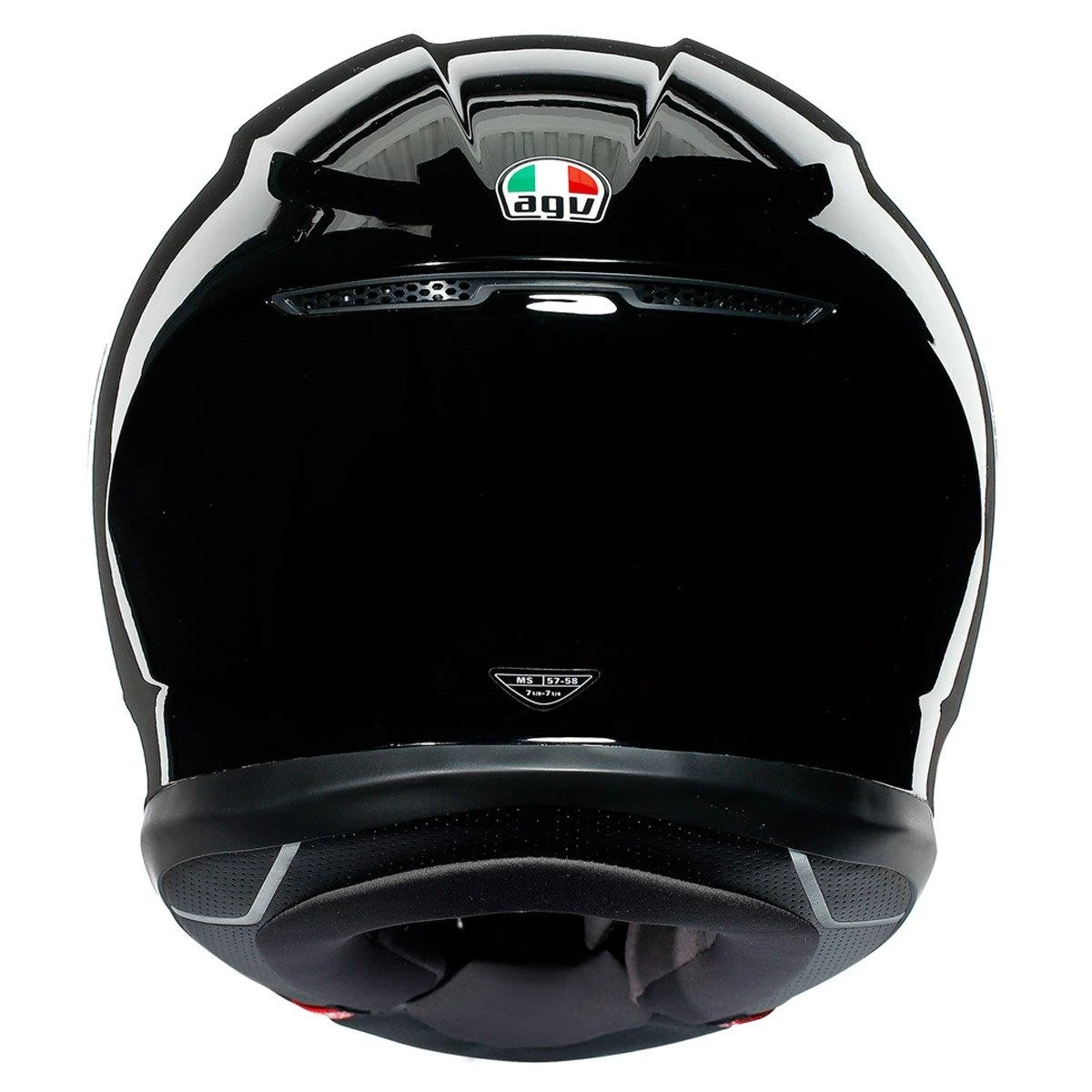 AGV K6 Solid Helmet - Black - Image 4