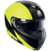 AGV Sports Modular Hi Vis Helmet - Yellow Carbon