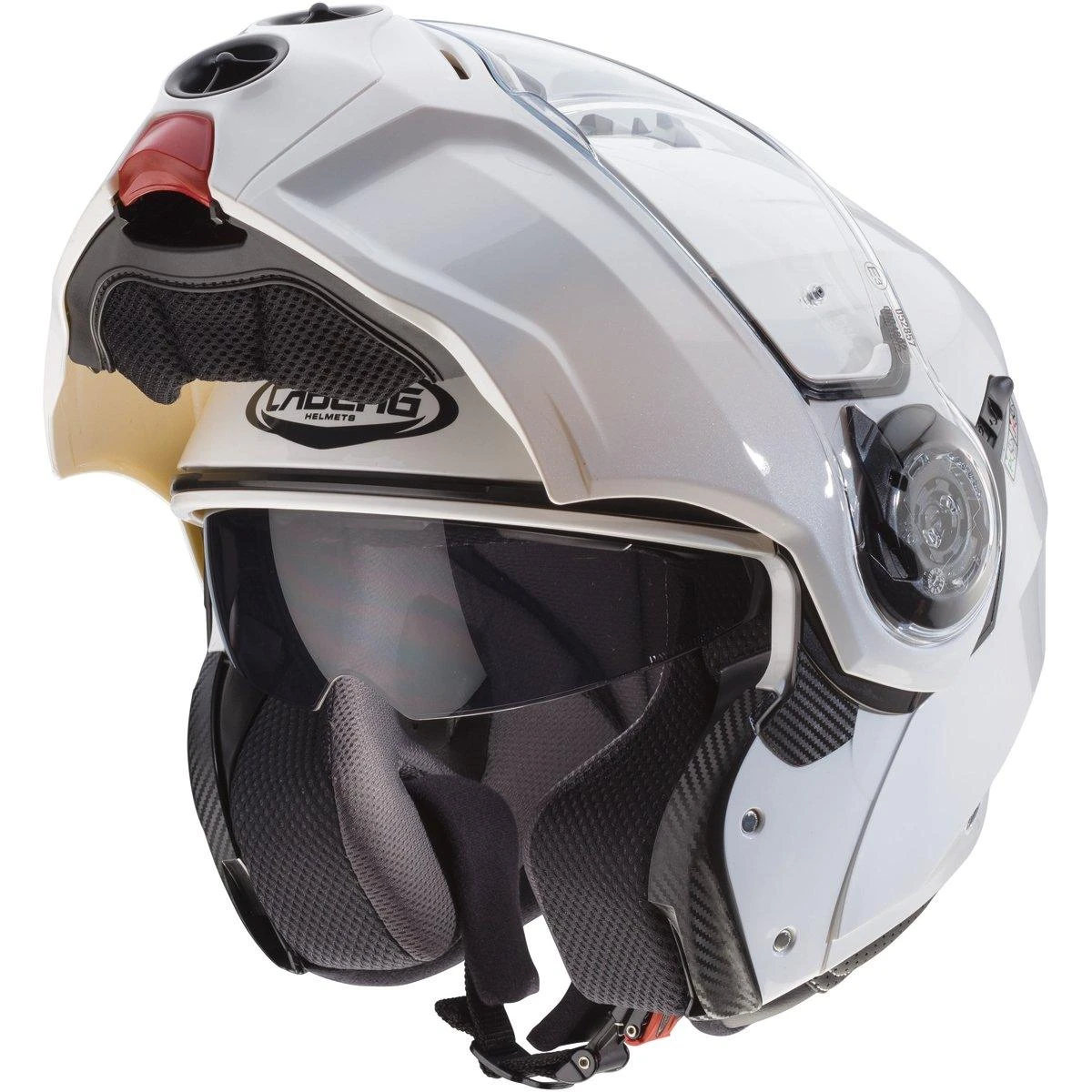Caberg Droid Metal Helmet - White - Image 2