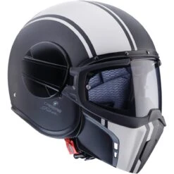 Caberg Ghost Legend Helmet Matt - Black White