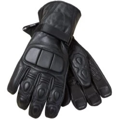 G-Moto Holbeck Leather Gloves - Black - SALE