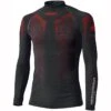Held 9864 3D-Skin Warm Baselayer Top - Black Red - SALE