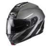 HJC C91 Flip Front Helmet Tero - Black Grey