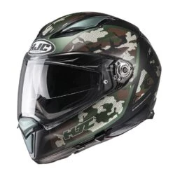 HJC F70 Helmet Katra - Green Camo