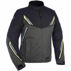 Oxford Hinterland Advanced Jacket WP - Black Grey Fluo