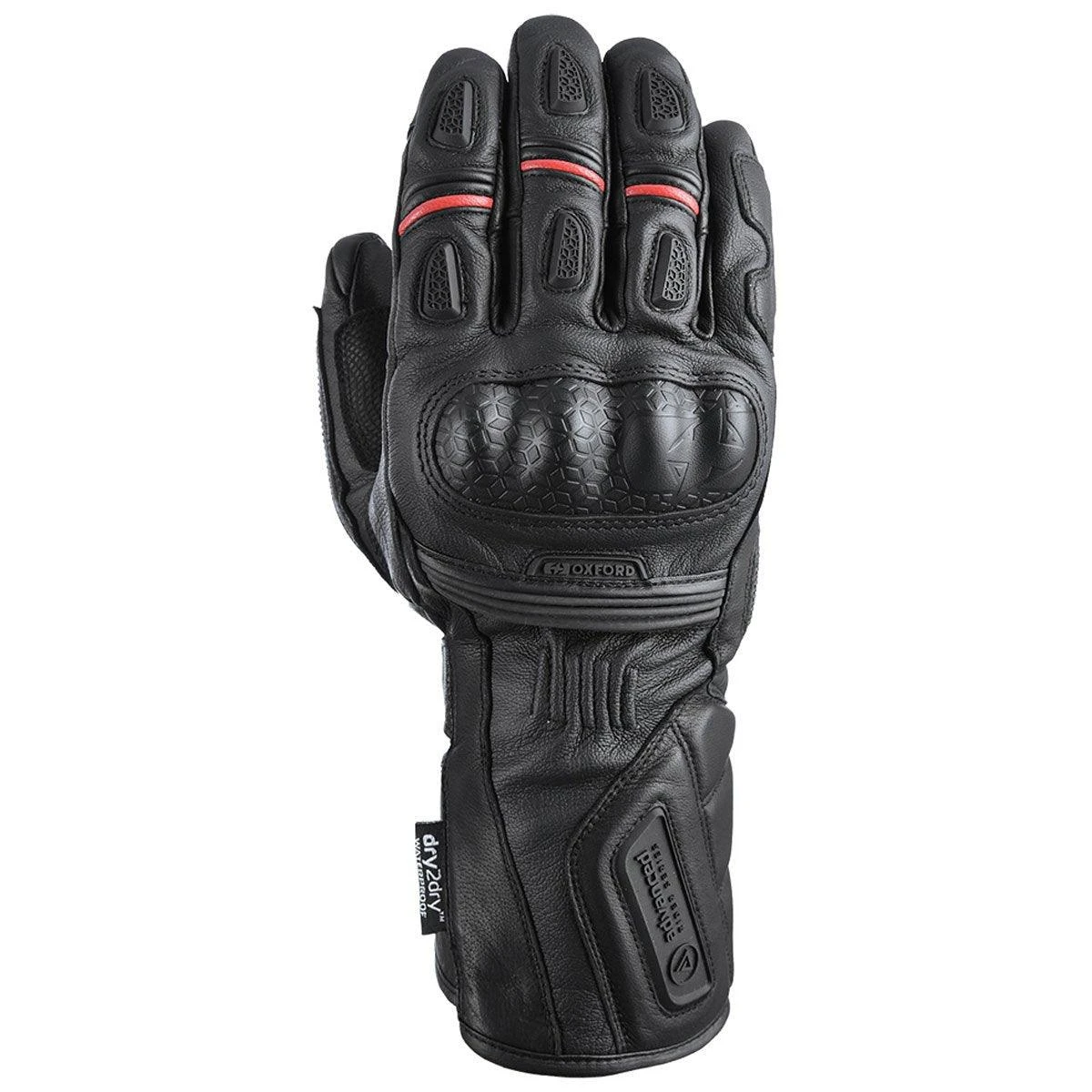 Oxford Mondial Long Gloves WP - Black - SALE
