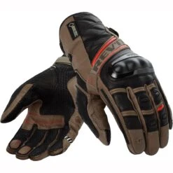 Rev It! Dominator Gloves GTX - Black Brown