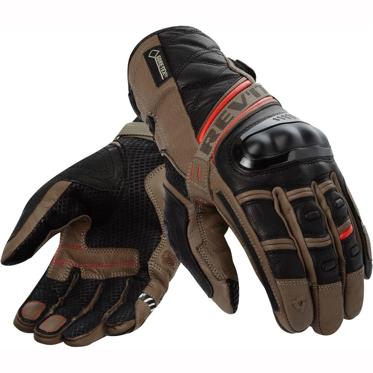 Rev It! Dominator Gloves GTX - Black Brown