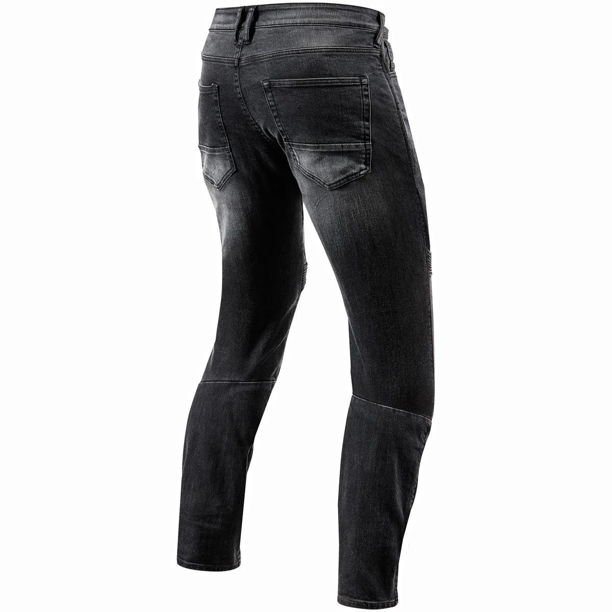 Rev It! Moto Straight Jeans 34in Leg - Black - SALE - Image 2