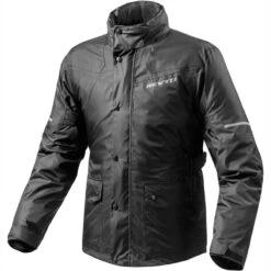 Rev'It! Nitric 2 H2O Rain Jacket WP - Black - SALE
