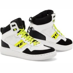 Rev It! Pacer Shoes - White Neon Yellow