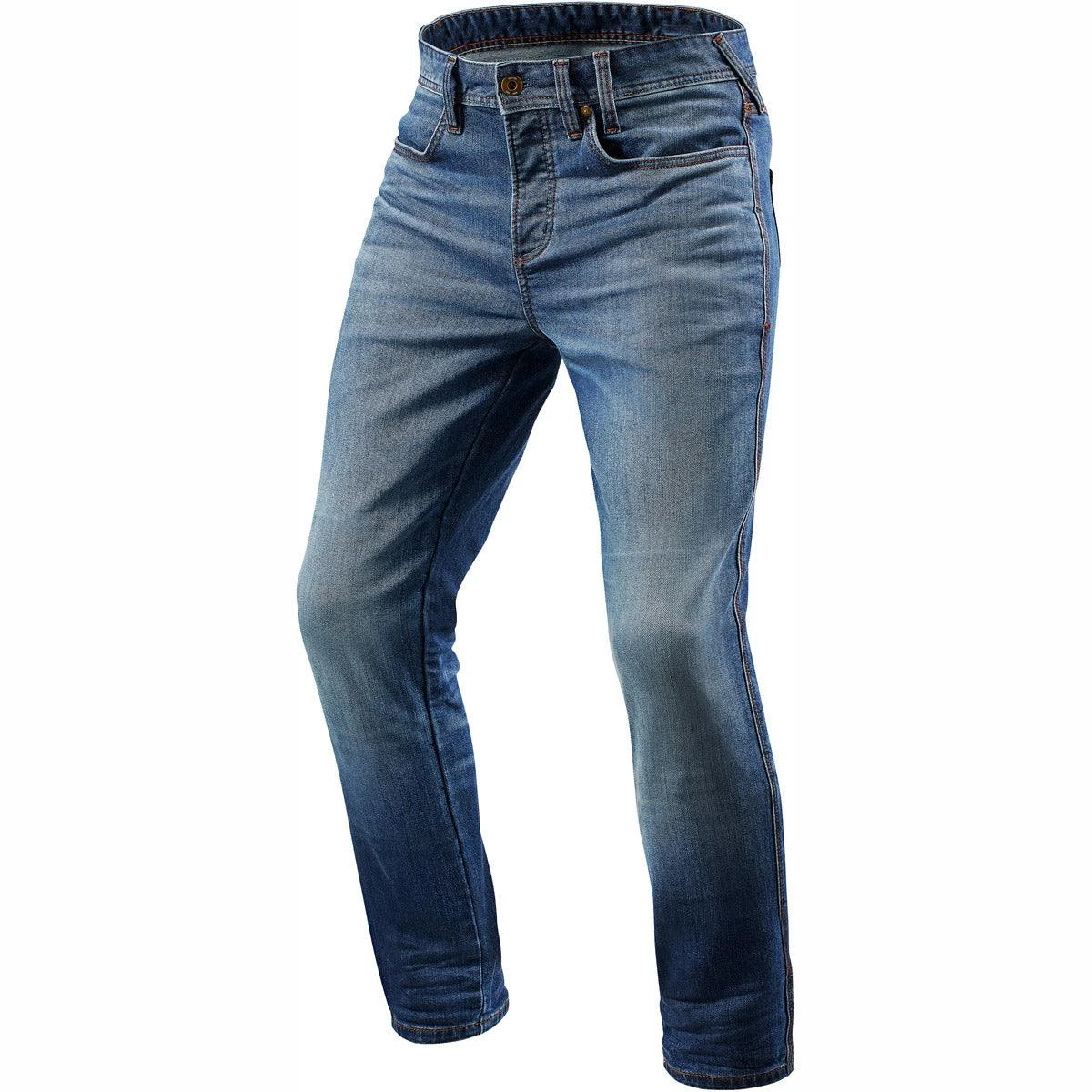 Rev It! Piston Jeans SK 34in Leg - Medium Blue Used - SALE