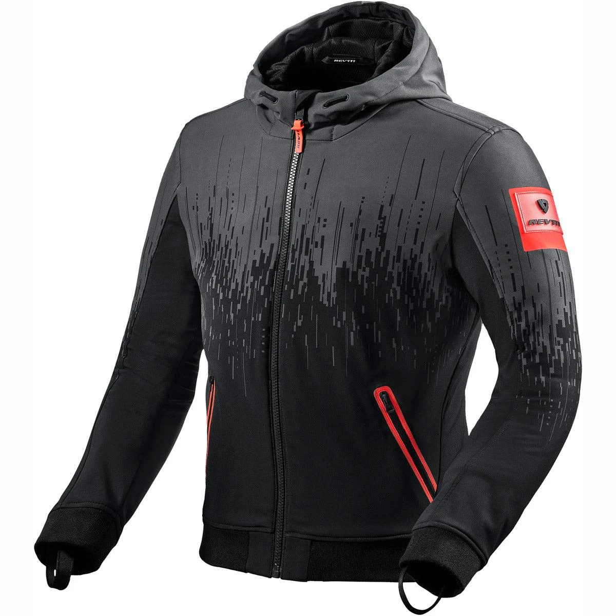 Rev It! Quantum 2 WR Jacket - Black Neon Red