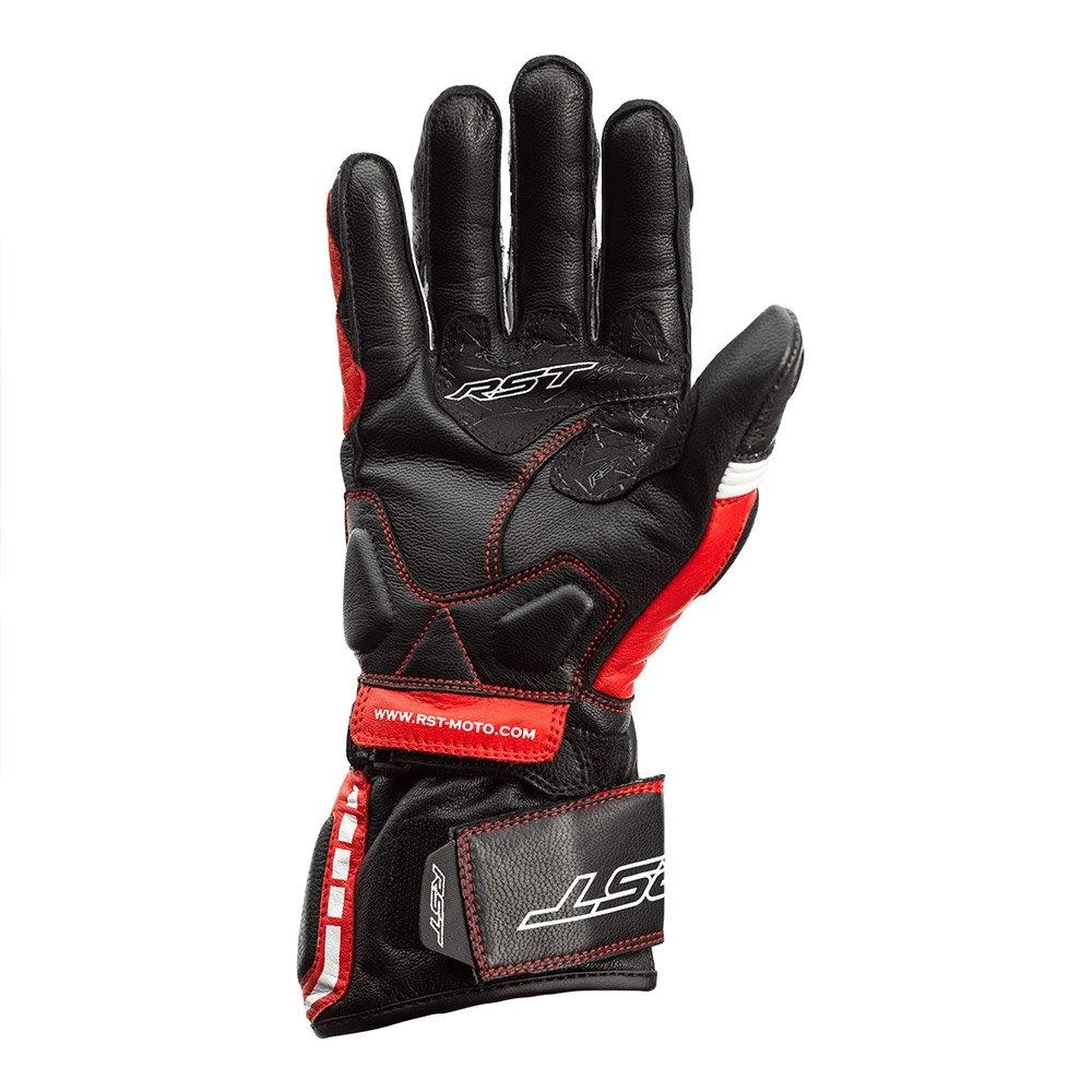 RST Axis Gloves CE - Black Red White - Image 2