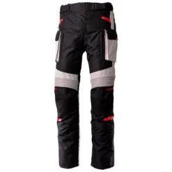 RST Endurance Trousers CE WP - Black Silver Red