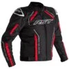 RST S-1 Textile Jacket CE WP - Black Red White