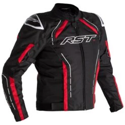 RST S-1 Textile Jacket CE WP - Black Red White