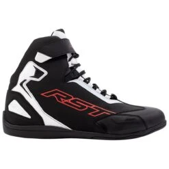 RST Sabre Moto Shoes CE - Black White Red