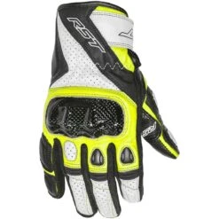 RST Stunt III Gloves 2123 CE - Black Yellow White