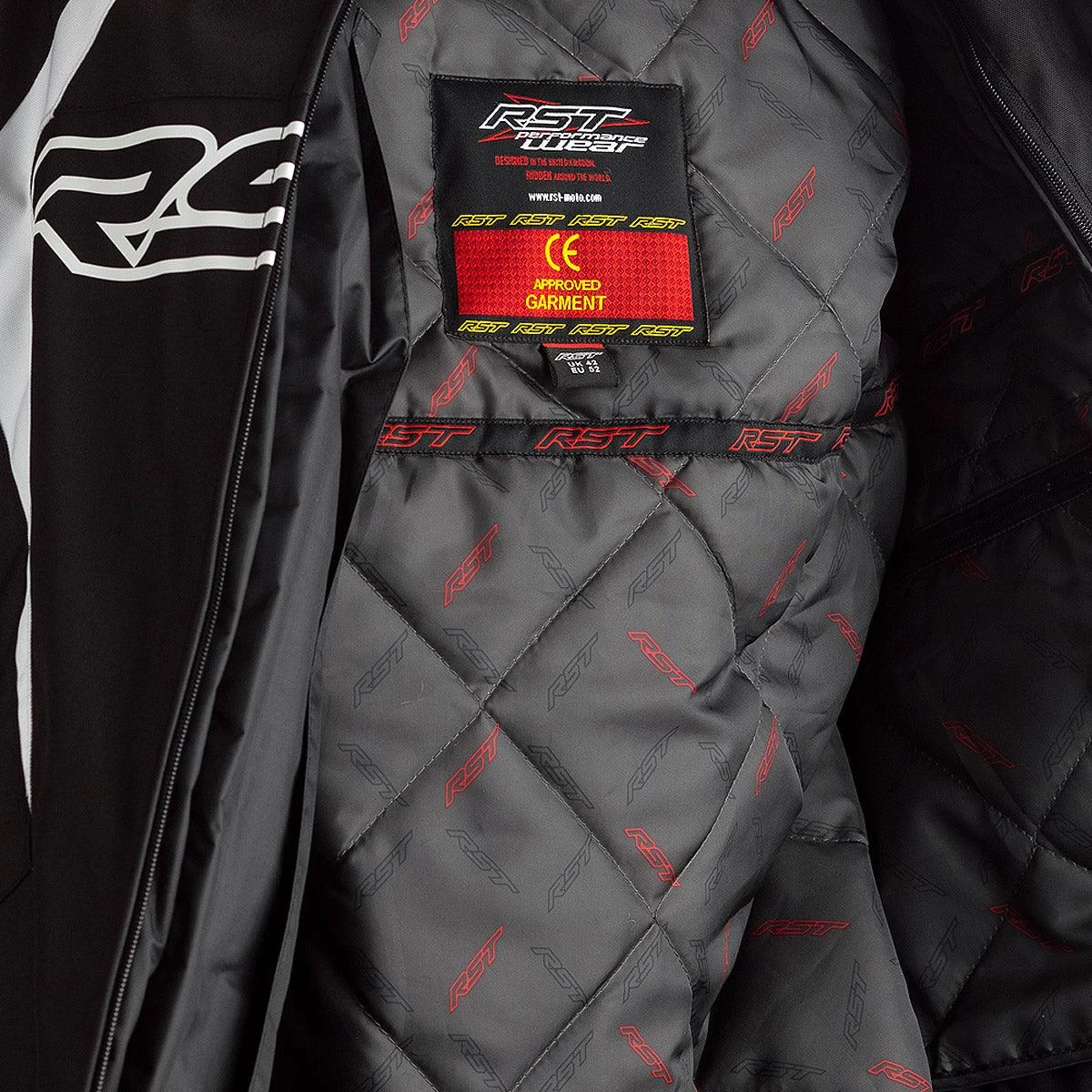 RST Tractech Evo 4 Textile Jacket CE WP - Black - Image 5