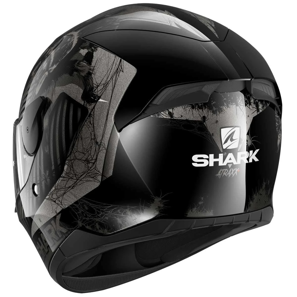 Shark D-Skwal 2 Helmet Atraxx KAS - Silver - Image 2