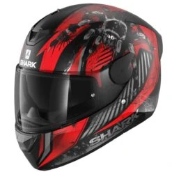 Shark D-Skwal 2 Helmet Atraxx KRA - Red
