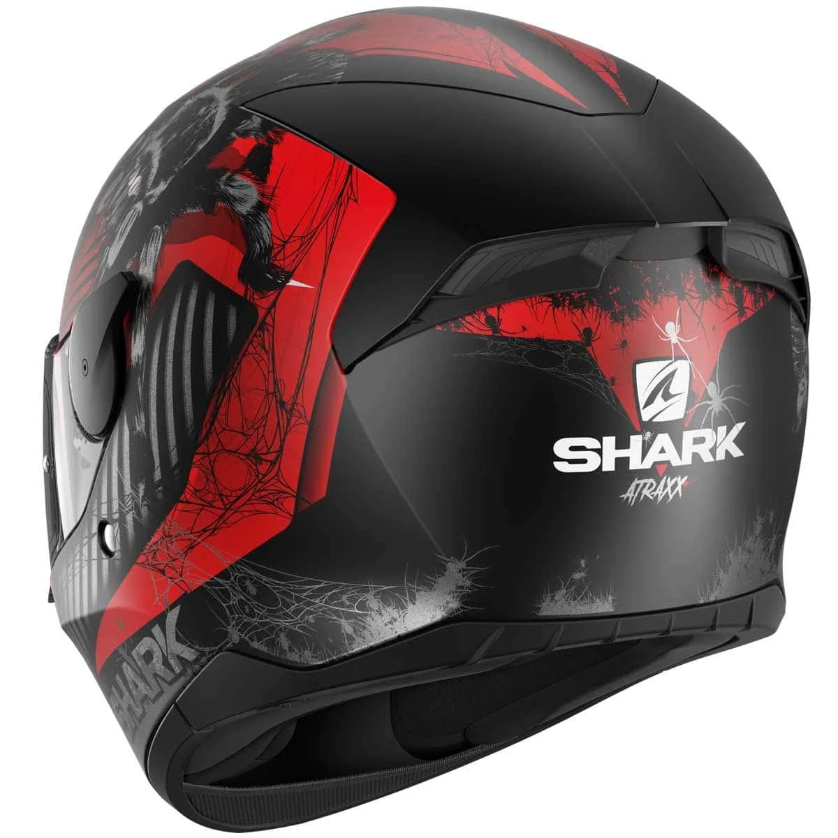 Shark D-Skwal 2 Helmet Atraxx KRA - Red - Image 2