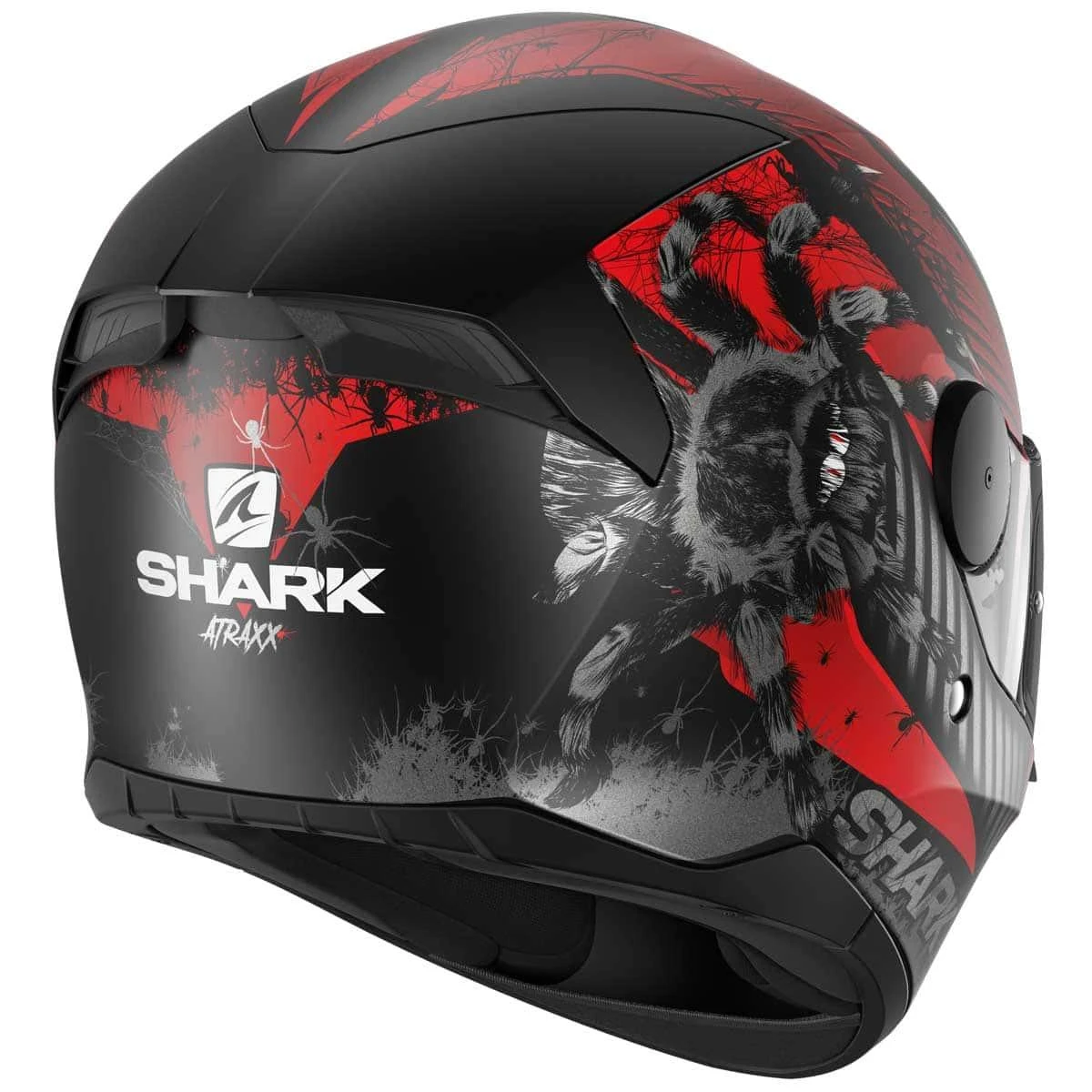 Shark D-Skwal 2 Helmet Atraxx KRA - Red - Image 4