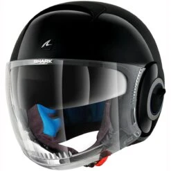 Shark Nano Helmet Blank BLK - Black