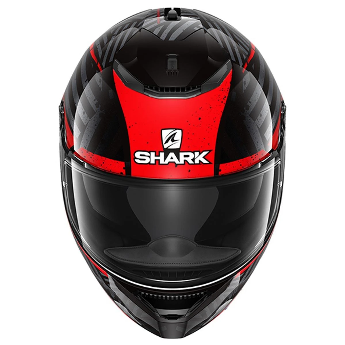 Shark Spartan Kobrak Helmet KRR - Black Red - SALE - Image 2