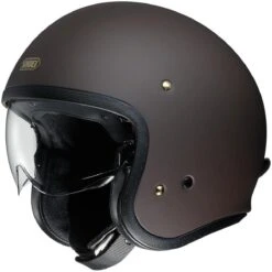 Shoei J-O Helmet Matt - Brown