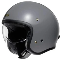 Shoei J-O Open Face Helmet - Basalt Grey