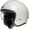 Shoei J-O Open Face Helmet - White