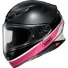 Shoei NXR 2 Nocturne TC7 Helmet - Black Pink