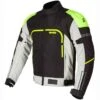 Spada Calgary Jacket CE WP - Black Grey Fluo